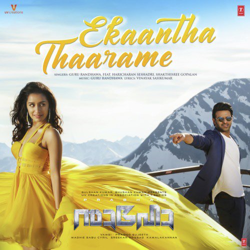 Ekaantha Thaarame (From Saaho)(feat. Haricharan Seshadri, Shakthisree Gopalan) by Sudeep palanad - Download on PagalFree