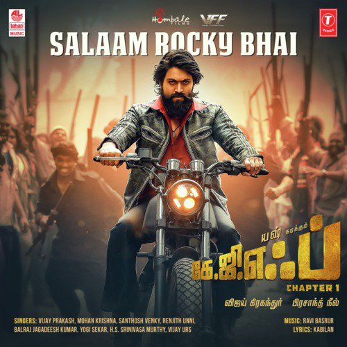 Salaam Rocky Bhai (From Kgf Chapter 1) by H.S. Srinivasa Murthy, Vijay Urs, Santhosh, Ravi Basrur, Vijay Prakash, Renjith Unni, Balraj Jagadee - Download on PagalFree
