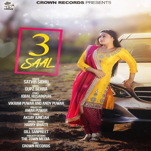 3 Saal by Inder Chahal, Suchha Yaar - Download on PagalFree