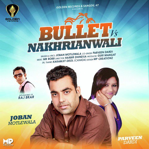 Bullet vs Nakhrianwali by Parveen Dardi, Joban Motlewala - Download on PagalFree