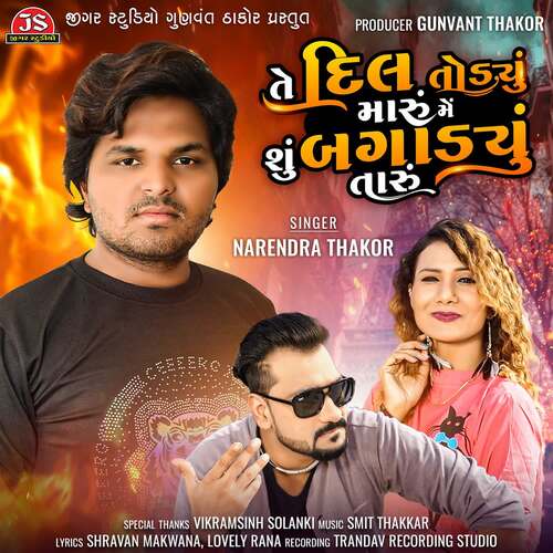 Te Dil Todyu Maru Me Shu Bagadyu Taru by Smit Thakkar, Narendra Thakor - Download on PagalFree