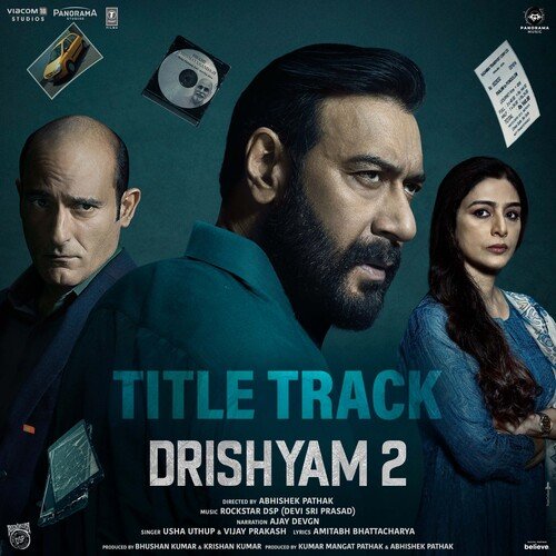 Drishyam 2 - Title Track (From Drishyam 2) by Amitabh Bhattacharya, Devi Sri Prasad, Usha Uthup, Ajay Devgn, Vijay Prakash - Download on PagalFree