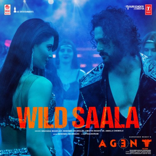 Wild Saala (From Agent) by Sravana Bhargavi, Bheems Ceciroleo, Swathi Reddy UK, Amala Chebolu - Download on PagalFree