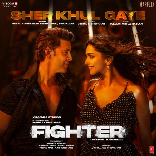 Sher Khul Gaye (From Fighter) by Vishal-Sheykhar, Benny Dayal, Shilpa Rao - Download on PagalFree