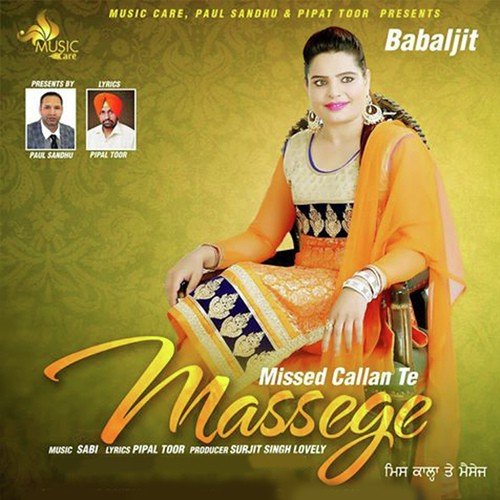 Missed Callan Te Massege by Zorawar Brar - Download on PagalFree
