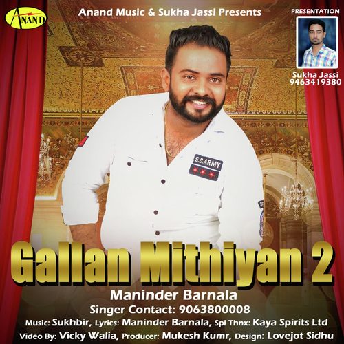 Gallan Mithiyan 2 by Maninder Barnala - Download on PagalFree