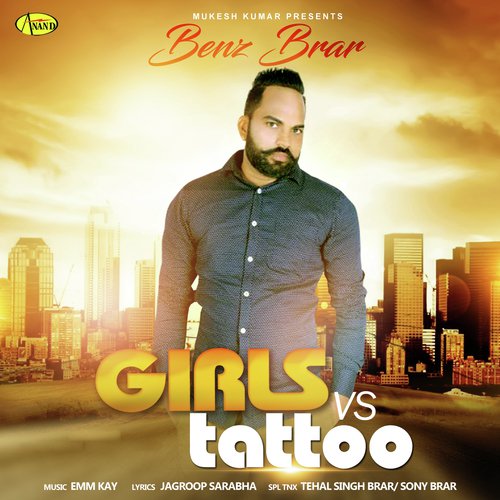 Girl vs Tattoo by Benz Brar - Download on PagalFree