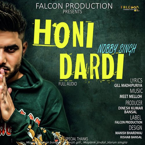 Honi Dardi by Nobby Singh - Download on PagalFree