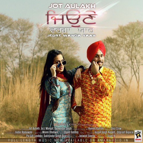 Jeone Warga Yaar by Jot Aulakh - Download on PagalFree