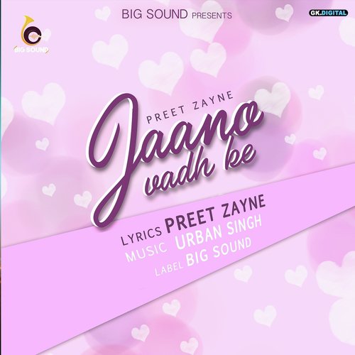 Jaano Wadh Ke by Preet Zayne - Download on PagalFree
