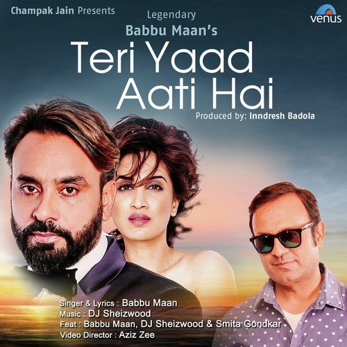 Teri Yaad Aati Hai by Babbu Maan, Sheeba Alan - Download on PagalFree