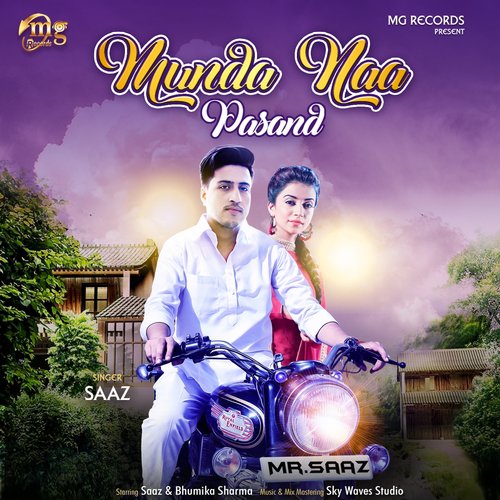 Munda Naa Pasand by Saaz - Download on PagalFree