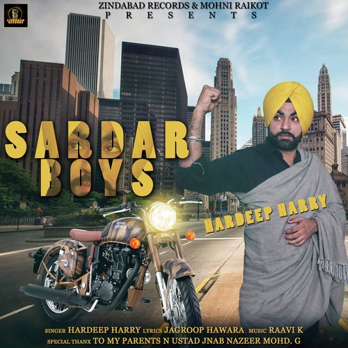 Sardar Boys by Hardeep Harry - Download on PagalFree