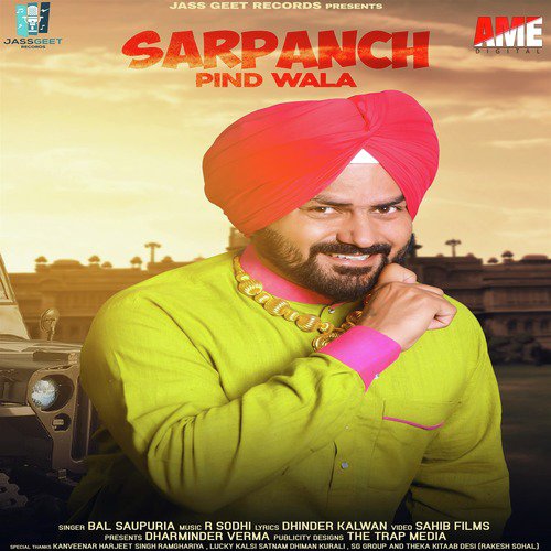 Sarpanch Pind Wala by Bal Saupuria - Download on PagalFree