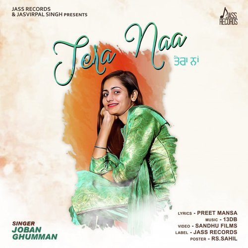 Tera Naa by Joban Ghumman - Download on PagalFree