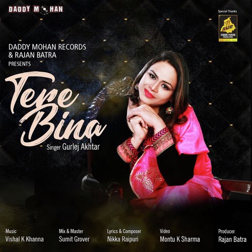 Tere Bina by Gurlej Akhtar - Download on PagalFree