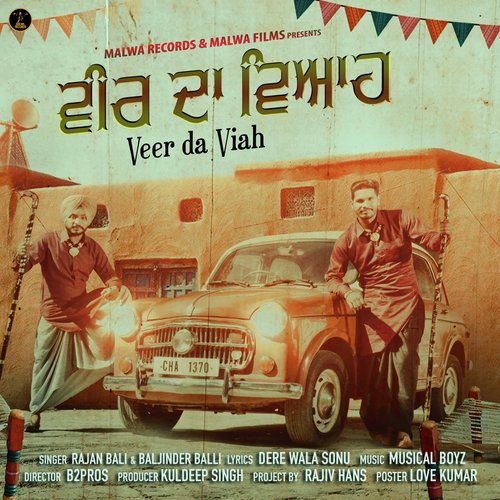 Veer Da Viah by Rajan Bali, Baljinder Balli - Download on PagalFree
