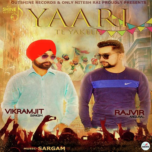 Yaari Te Yakeen by Vikramjit Singh, Rajvir Angural - Download on PagalFree