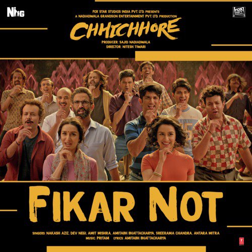 Fikar Not (From Chhichhore) by Raga, Shankar Mahadevan, Shankar-Ehsaan-Loy, Alyssa Mendonsa - Download on PagalFree
